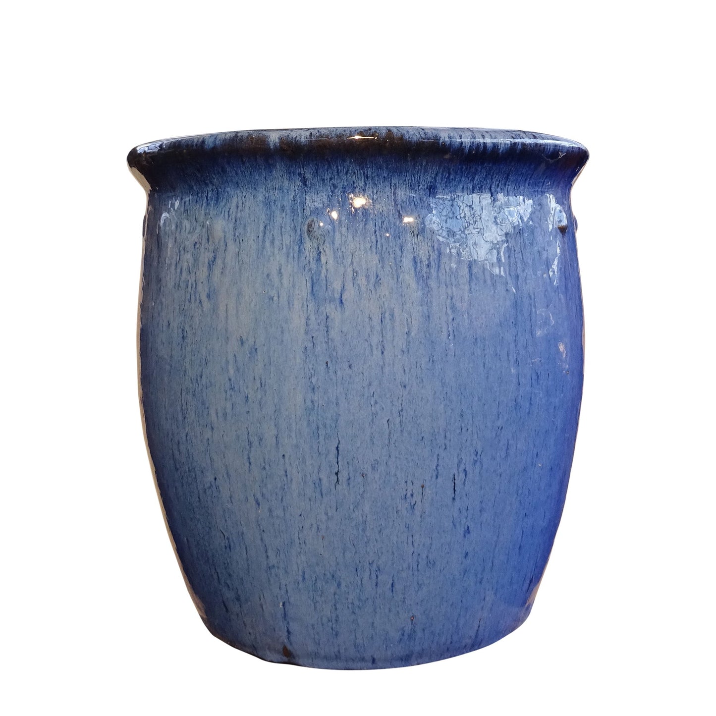 Blumentopf, Pflanzgefäß Bordo blau 37x37cm - tucano-hamburg
