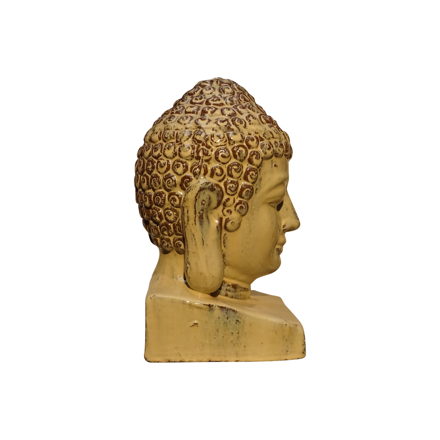 Gartenfigur Buddha beige 20x20x38cm - tucano-hamburg