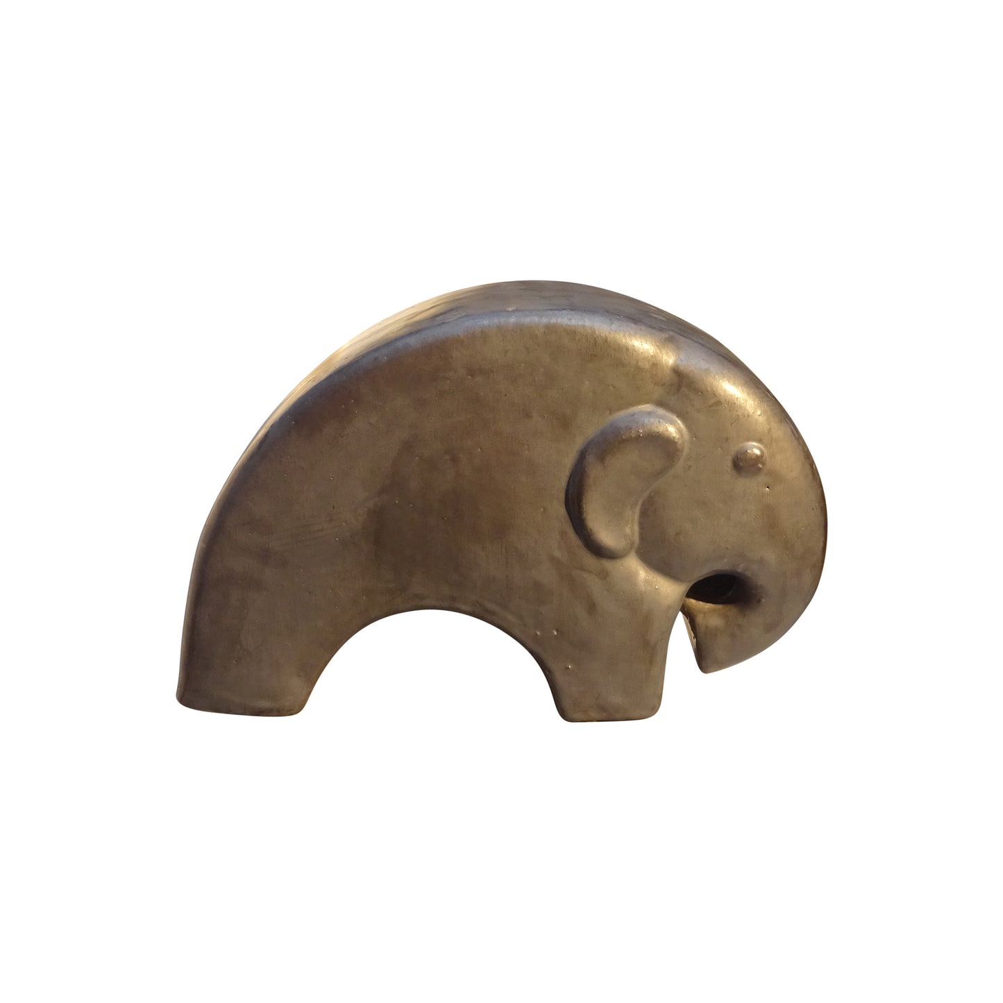 Gartenfigur Elefant anthrazit 44x14x28cm - tucano-hamburg
