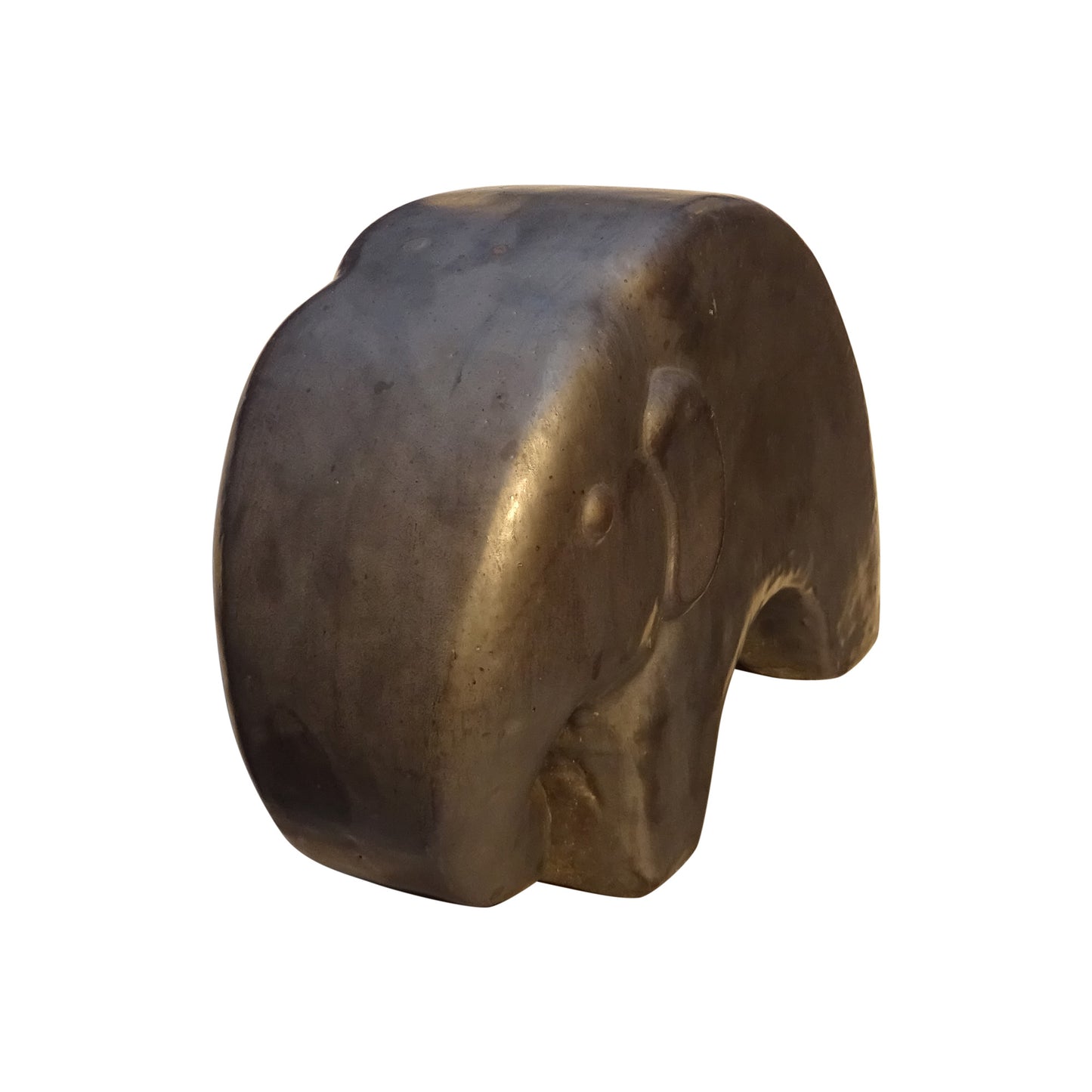 Gartenfigur Elefant anthrazit 44x14x28cm - tucano-hamburg