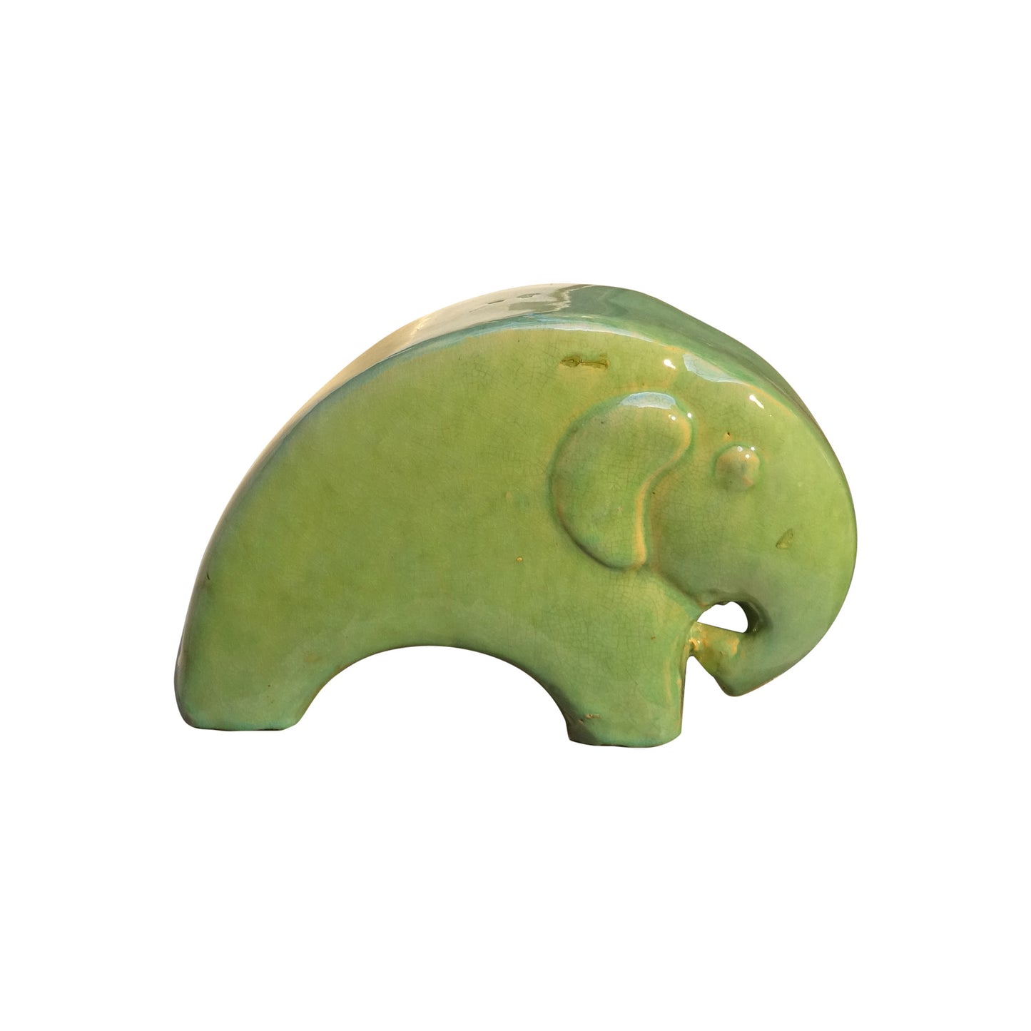 Gartenfigur Elefant jade, grün 33x11x20cm - tucano-hamburg