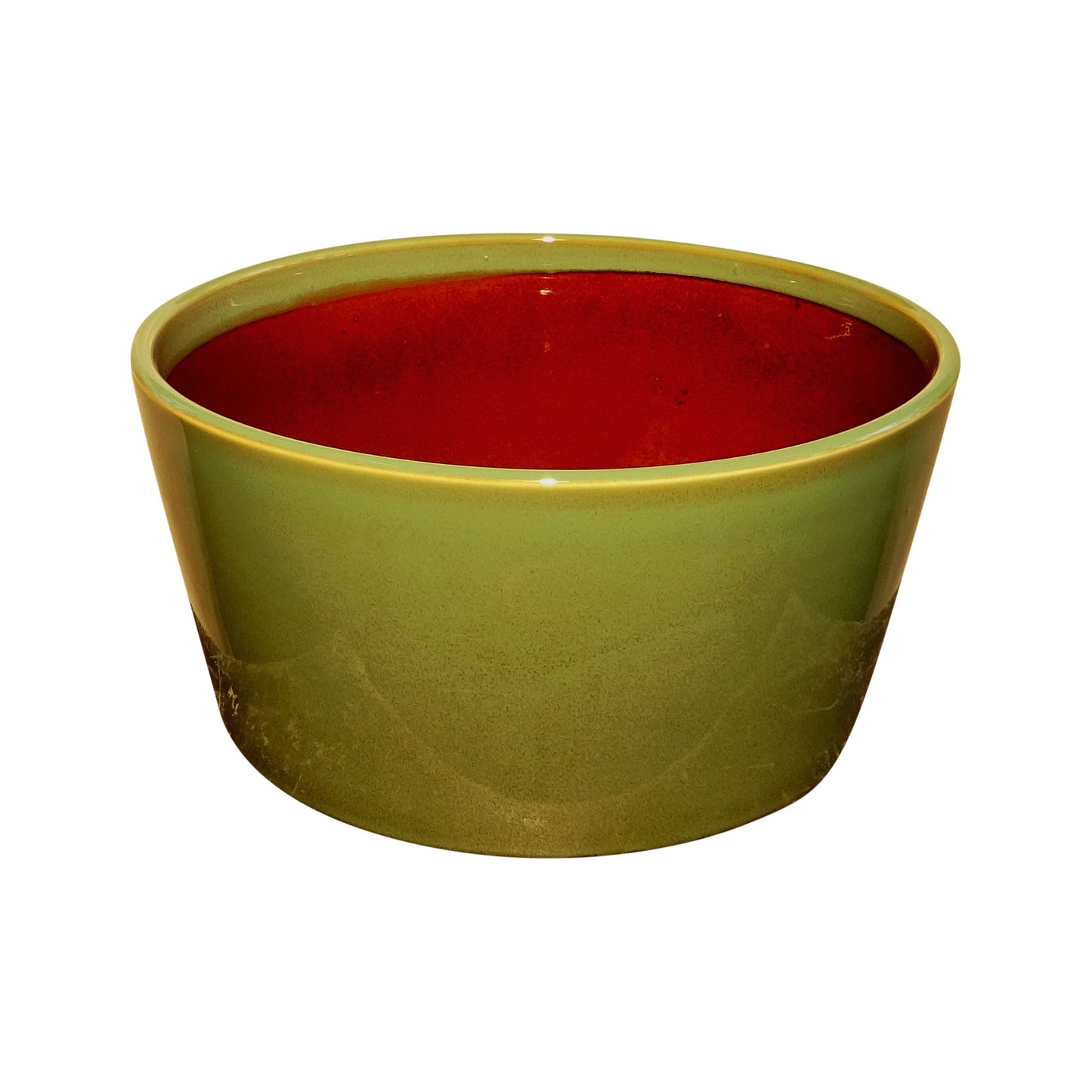Blumentopf, Pflanzgefäß Oviedo grün 23x11cm - tucano-hamburg