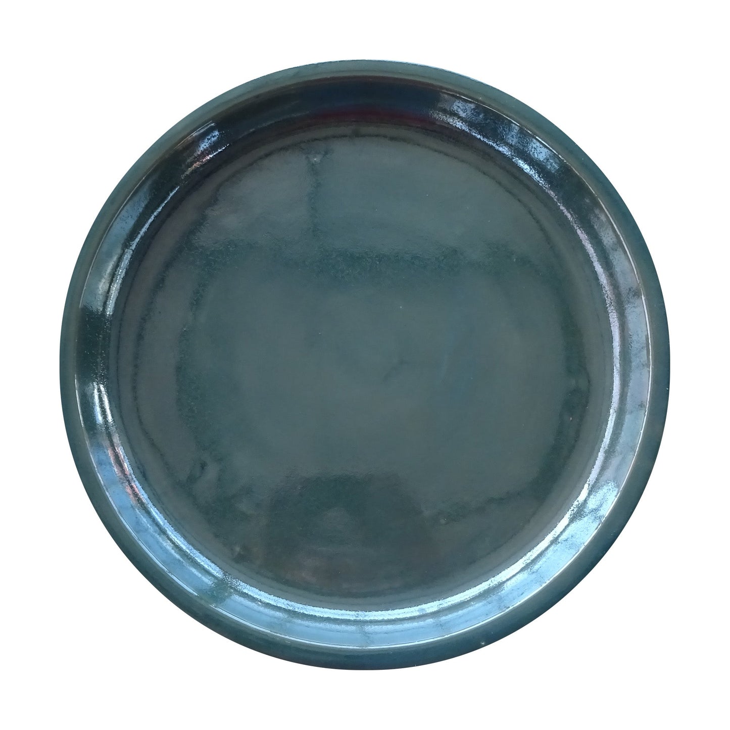 Teller / Untersetzer dunkelgrün 24cm - tucano-hamburg