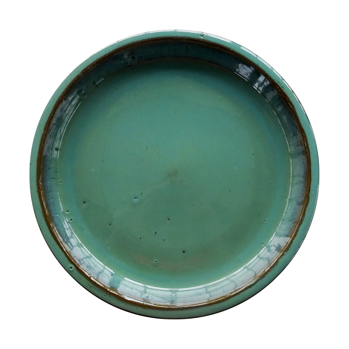 Teller / Untersetzer jade, grün/blau 31cm - tucano-hamburg
