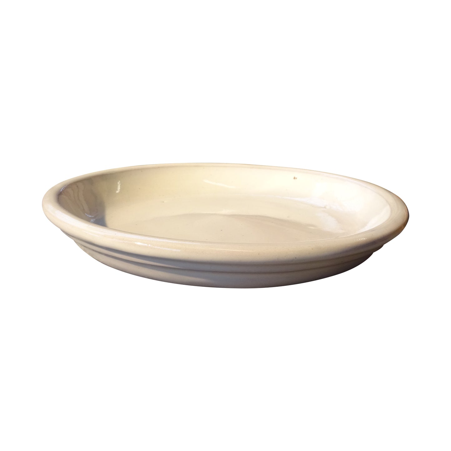 Teller / Untersetzer weiß 35cm - tucano-hamburg