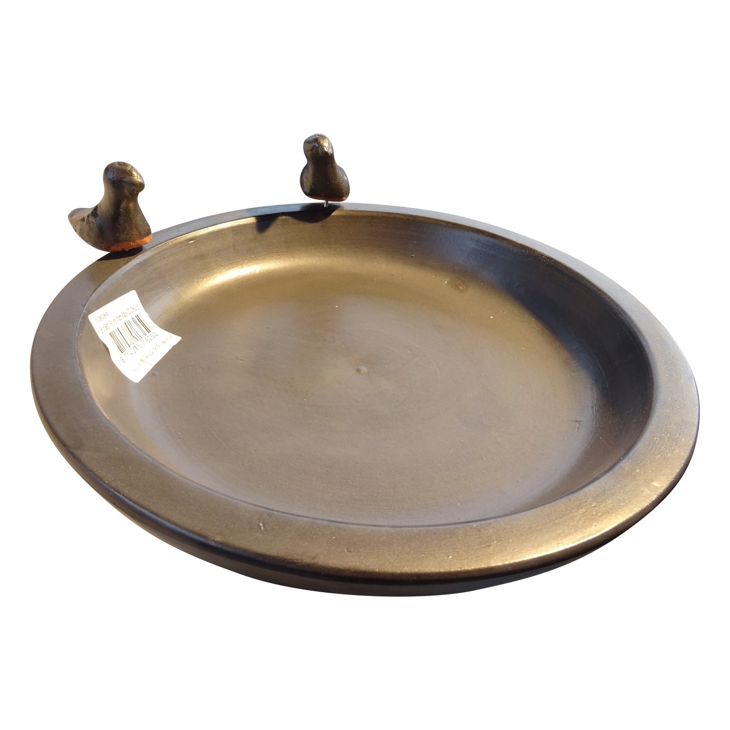 Vogelbad glasiert in anthrazit - tucano-hamburg