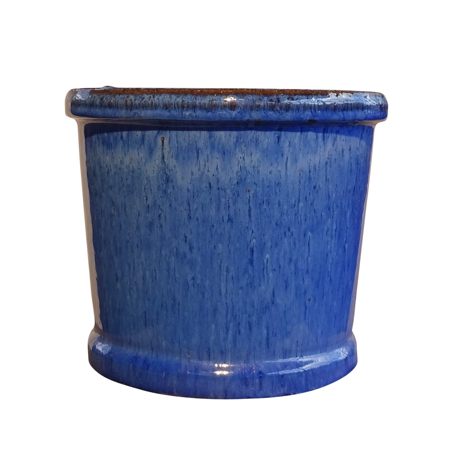 Cylinder blue 20x17cm