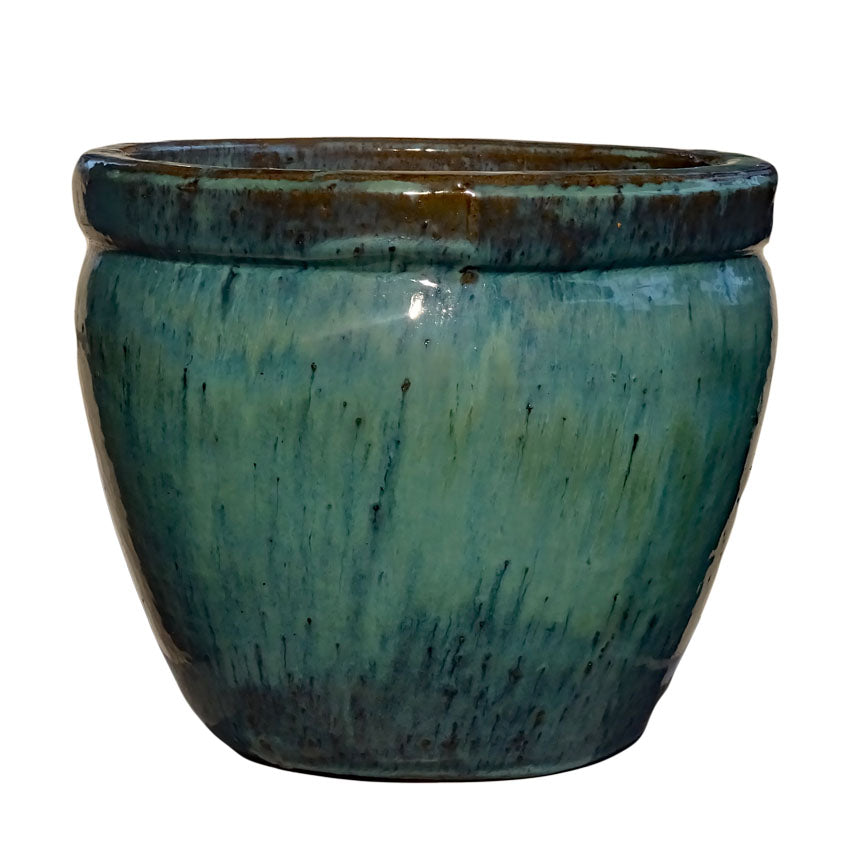 Blumentopf, Pflanzgefäß Bamboo hoch jade 38x30cm - tucano-hamburg