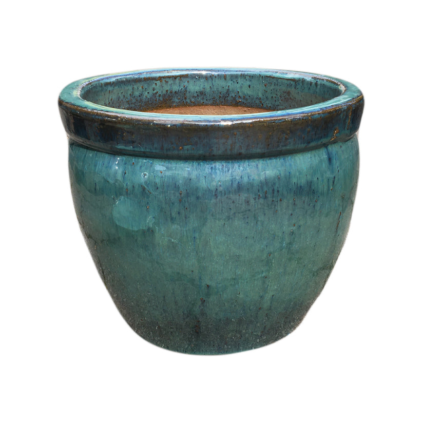 Blumentopf, Pflanzgefäß Bamboo hoch jade 29x25cm - tucano-hamburg