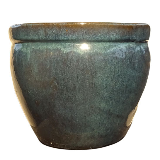 Blumentopf, Pflanzgefäß Bamboo hoch jade 29x25cm - tucano-hamburg