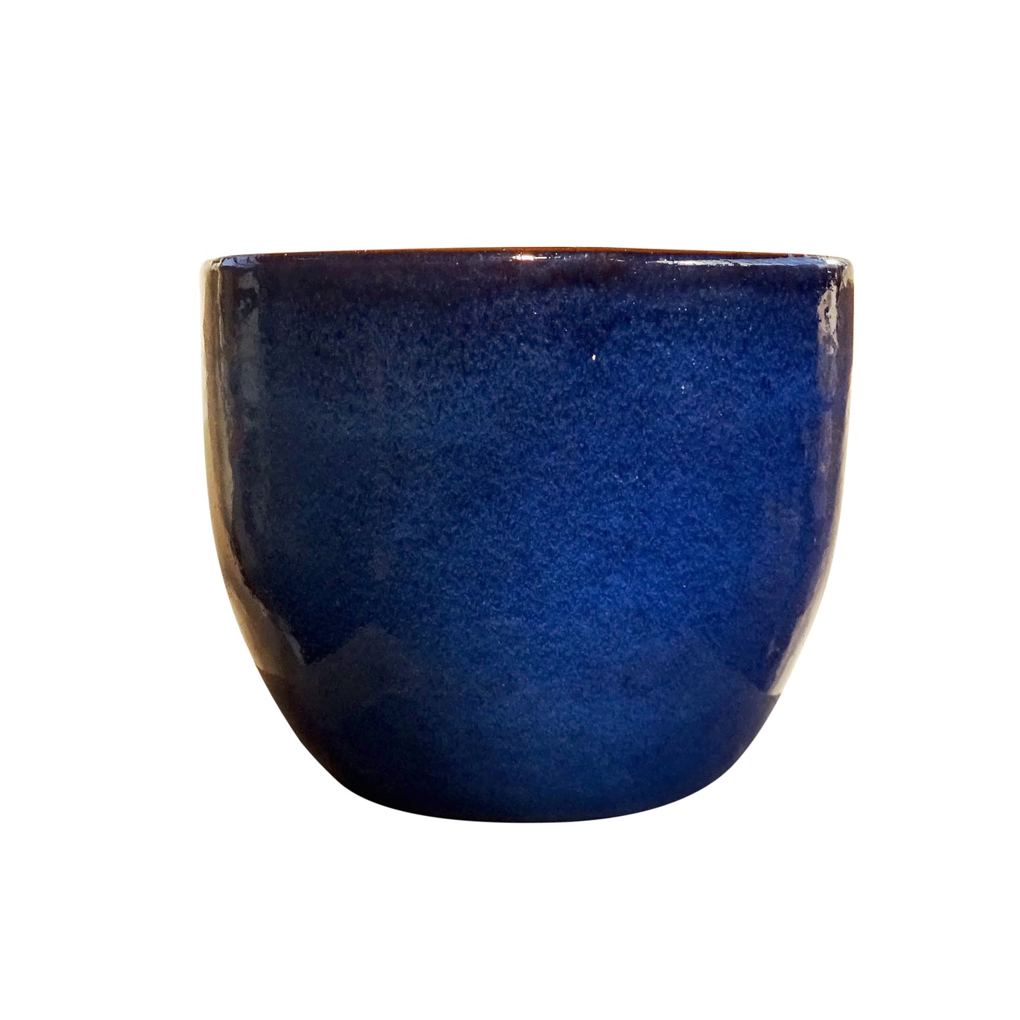 Blumentopf, Pflanzgefäß Eiertopf blau 23x19cm - tucano-hamburg