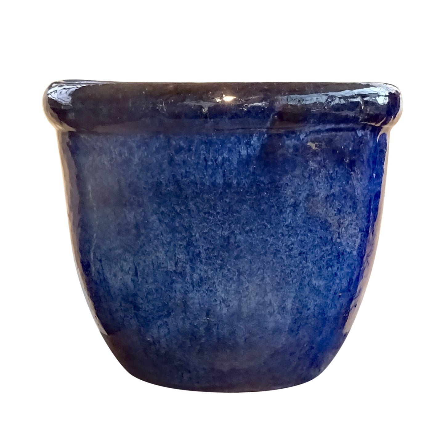 Blumentopf, Pflanzgefäß Farmer blau 36x33cm - tucano-hamburg