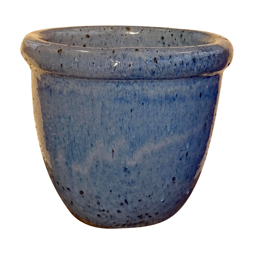 Blumentopf, Pflanzgefäß Farmer blau 36x33cm - tucano-hamburg