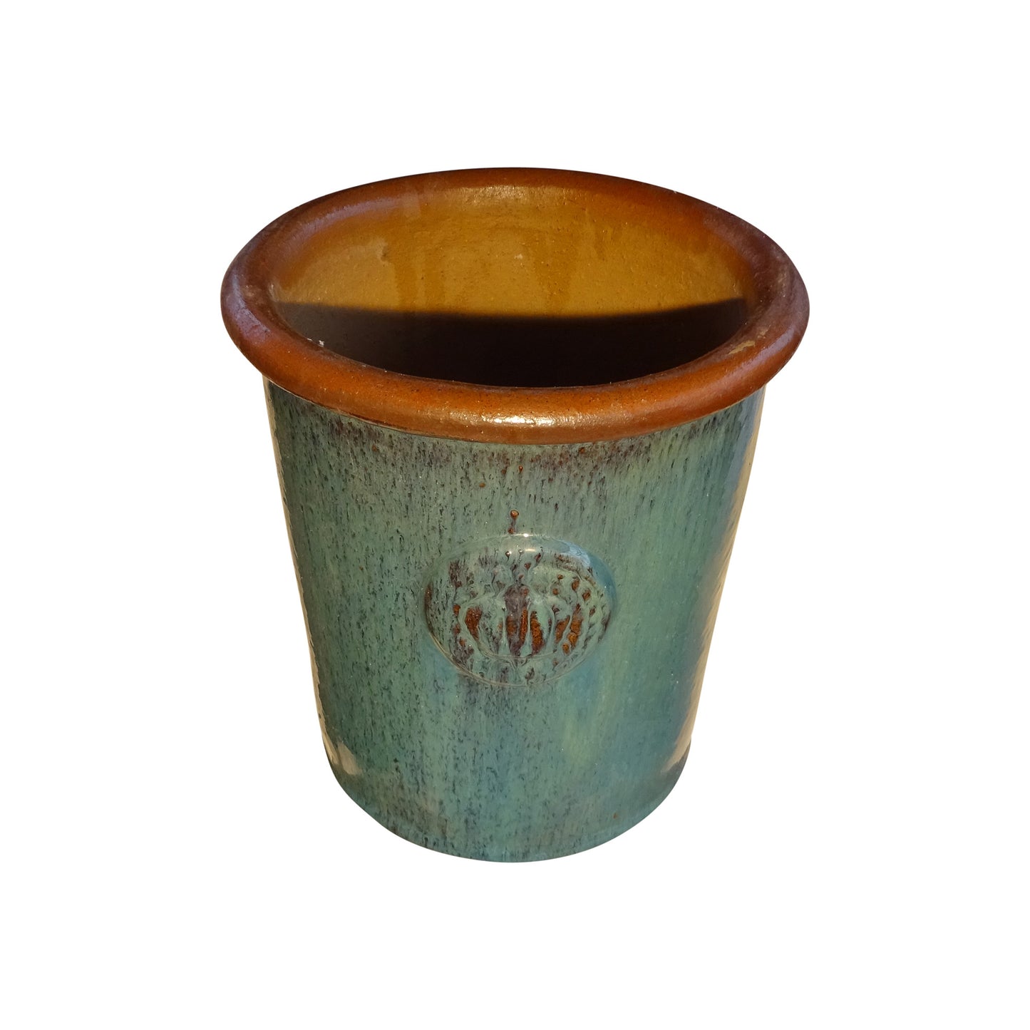 Blumentopf, Pflanzgefäß Krone jade 25x27cm - tucano-hamburg