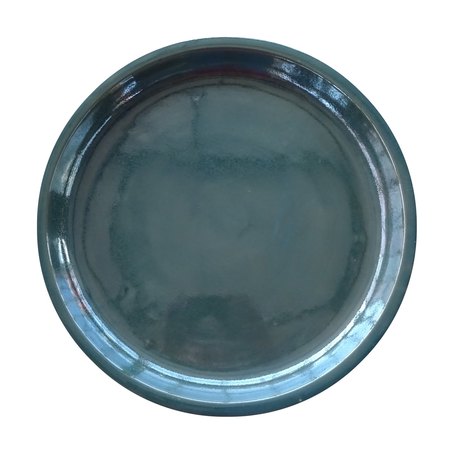 Teller / Untersetzer dunkelgrün 18cm - tucano-hamburg