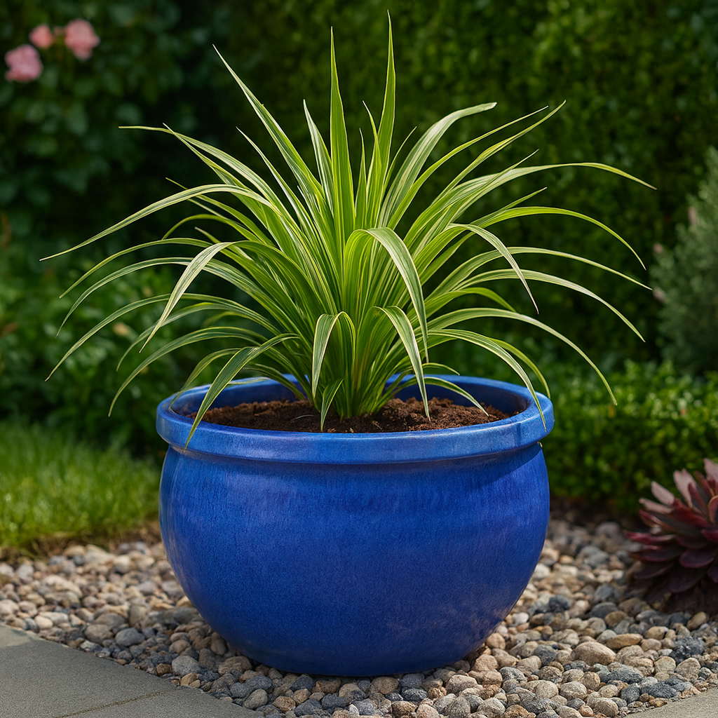 Bamboo blue 28x18cm