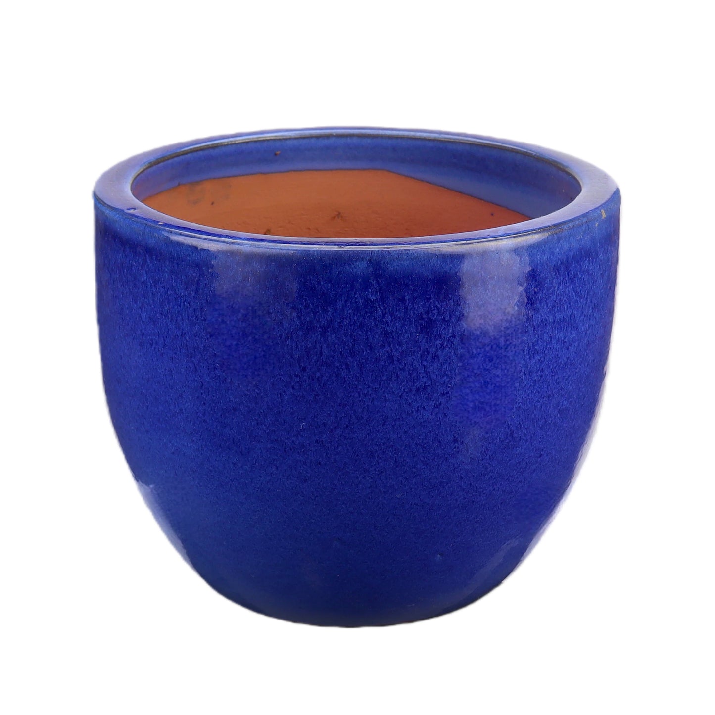 Egg pot blue 23x19cm