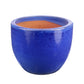 Egg pot blue 23x19cm