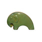 Gartenfigur Elefant jade, grün 33x11x20cm - tucano-hamburg