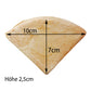 Foot terracotta large set of 10