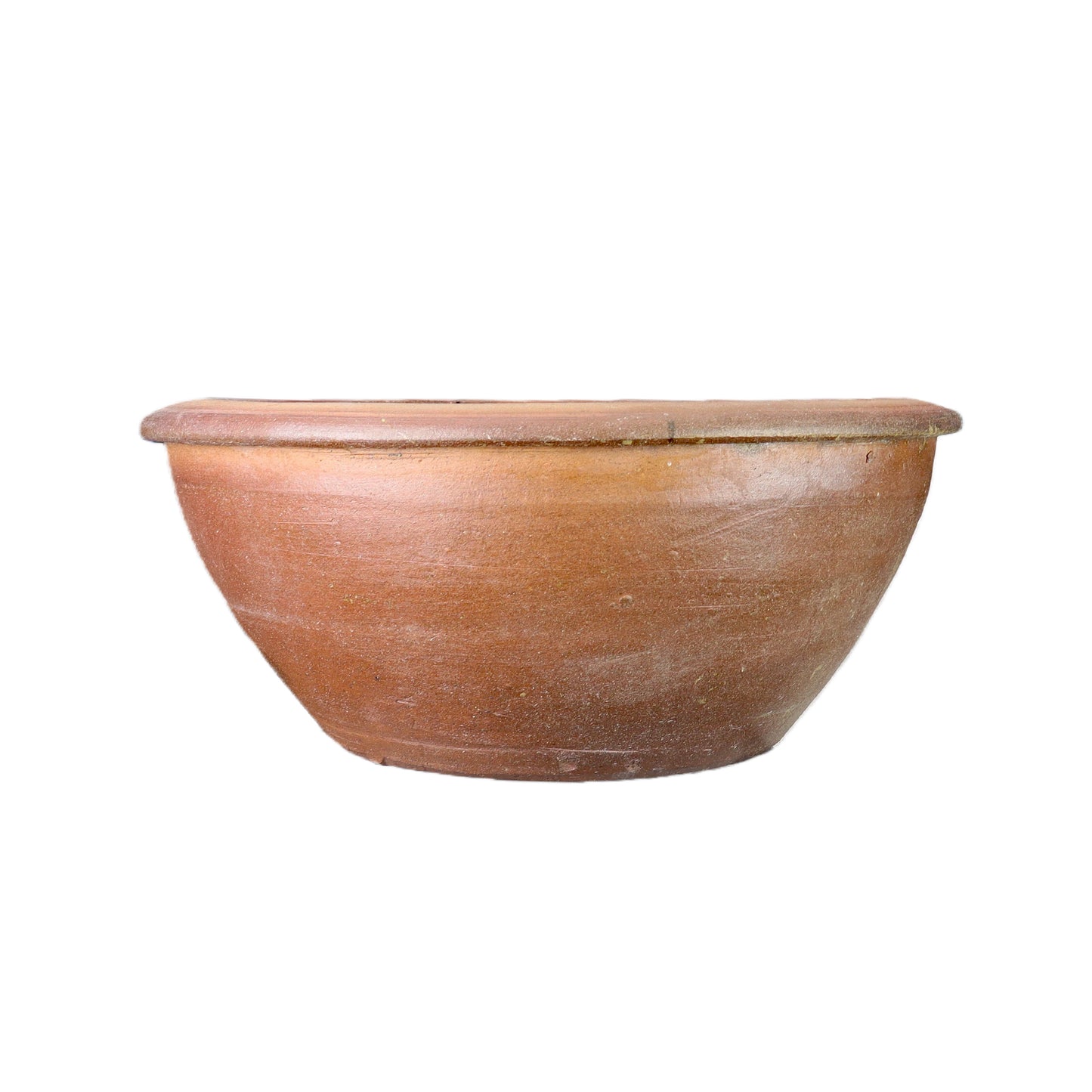 Blumentopf / Pflanzgefäß „Lotus Schale“ – Steinguttopf 50x22 cm, frostfest & handgefertigt - tucano-hamburg