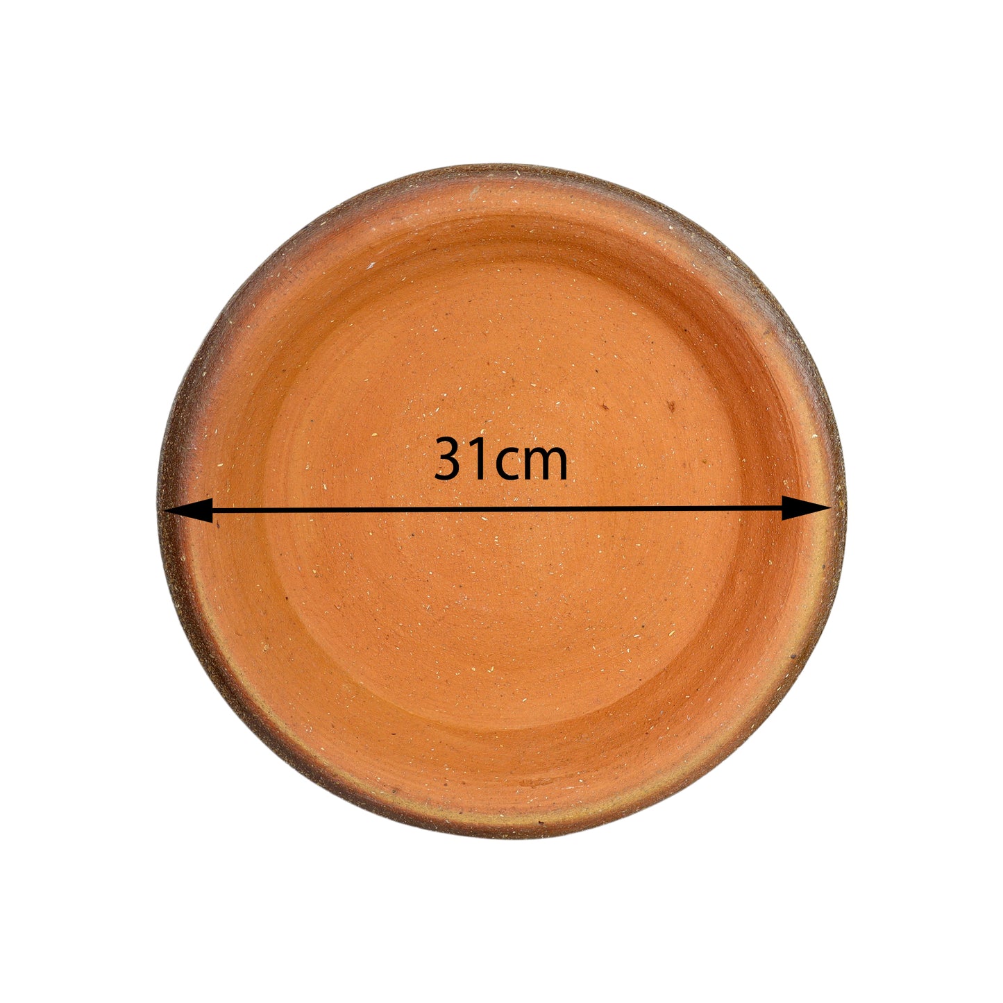 Plate lotus 31cm