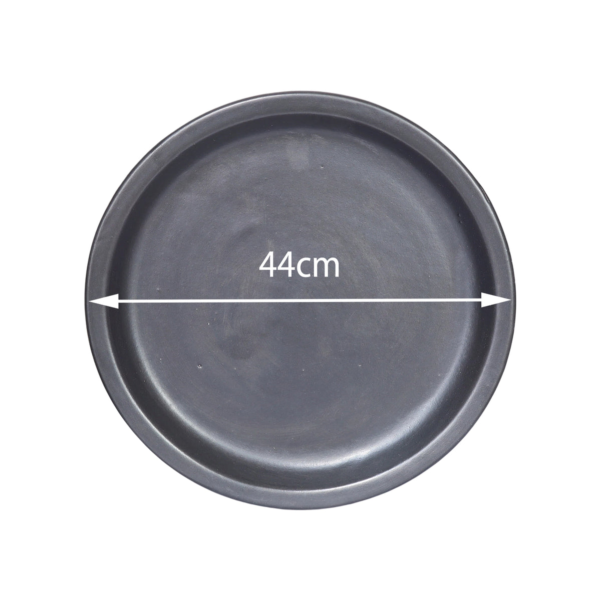 Plate anthracite 41cm