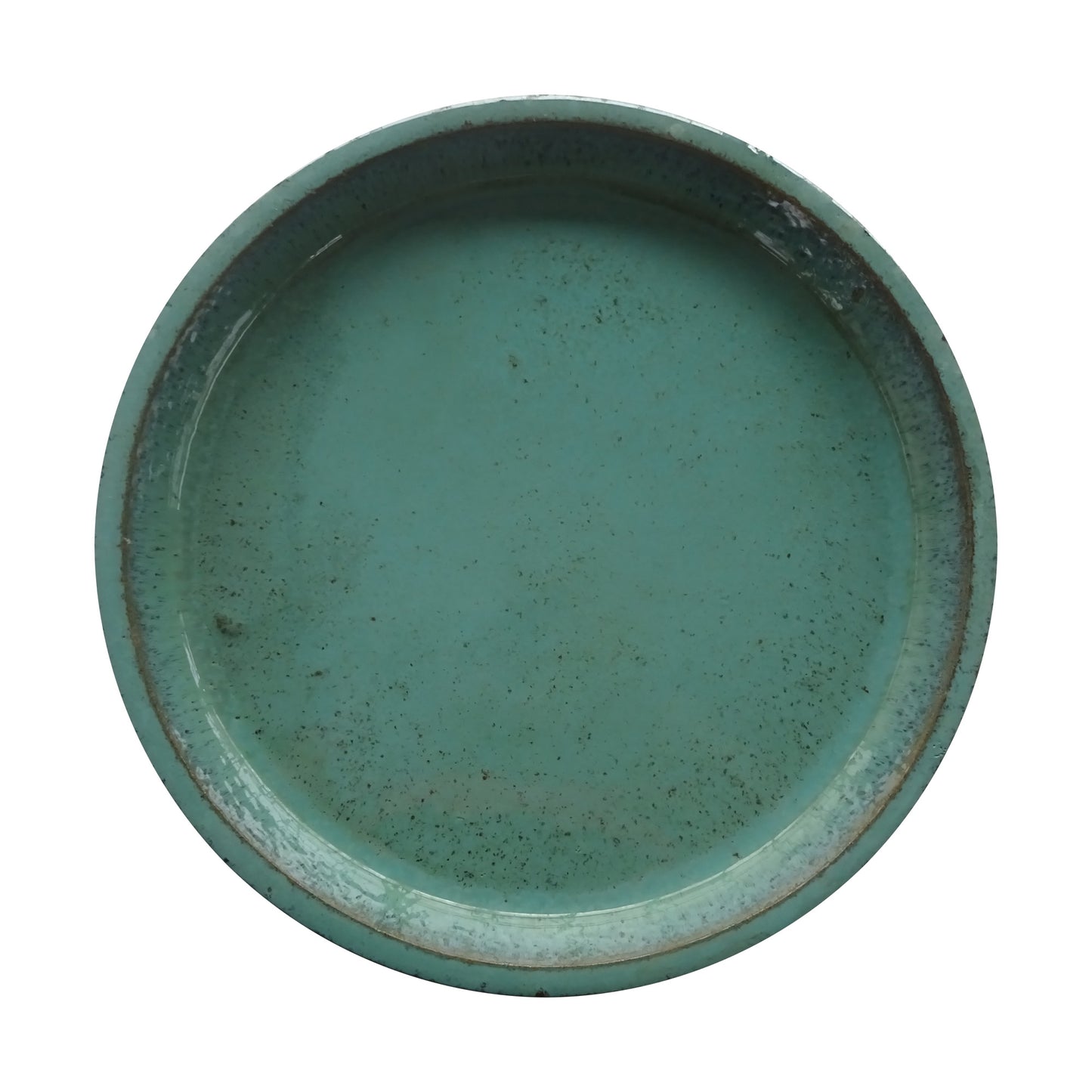 Plate jade, green 35cm