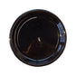 plate black 24cm