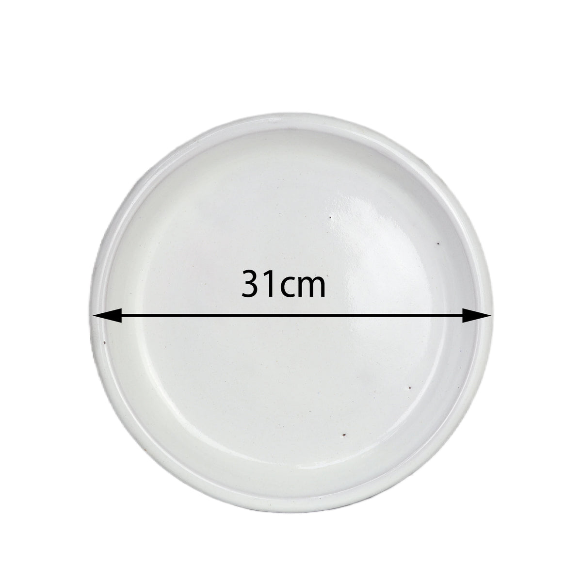 plate white 31cm