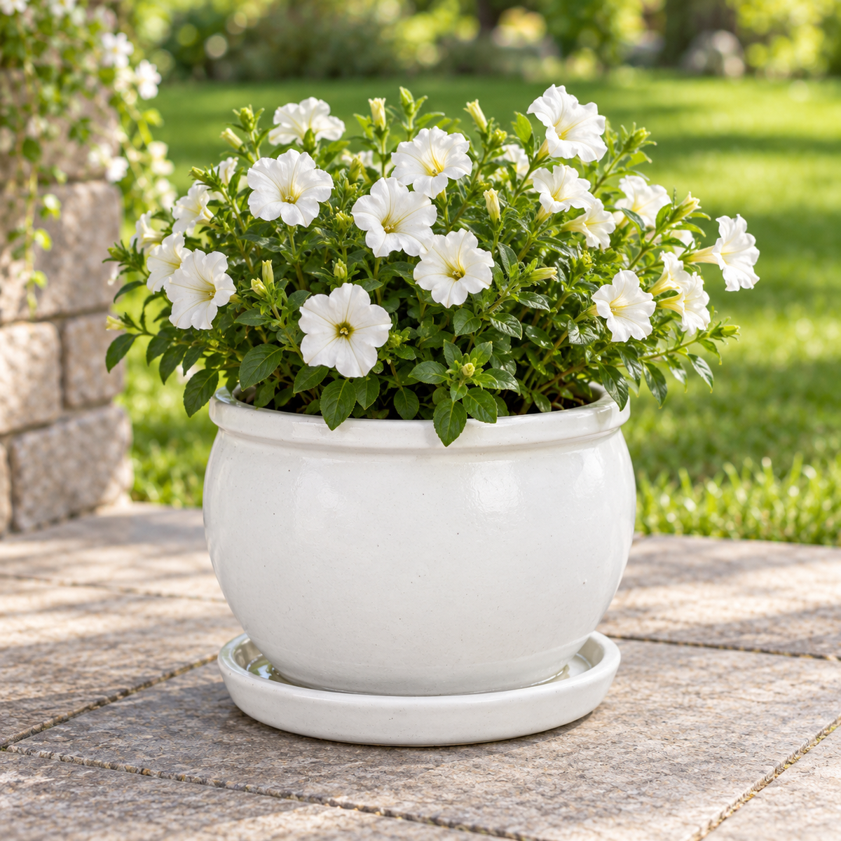 plate white 24cm